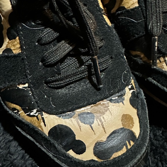 COACH Black Cheetah Leopard Print Moonlight Wild Beast Sneaker Shoe Size 7 - Picture 6 of 11